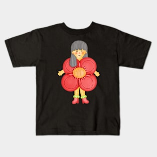 Little flower princess Kids T-Shirt